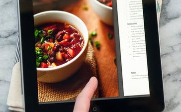 Gruodžio mėnesio apžvalga: Internetinė receptų knyga