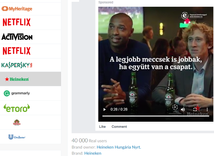 Sörös célcsoport stratégiák a social médiaban