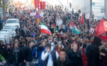 Euromajdan odbił się szerokim echem w sieci