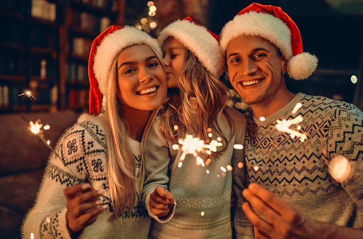 What did Poles watch on TV during Christmas?