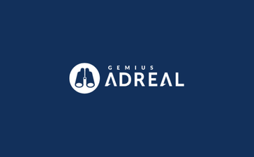GEMIUS AdReal - dark logo