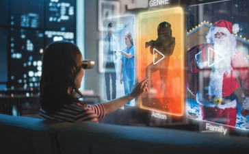 Beyond the limits of television. The new super medium