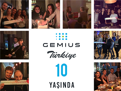 Gemius Türkiye 10. Yılını kutladı