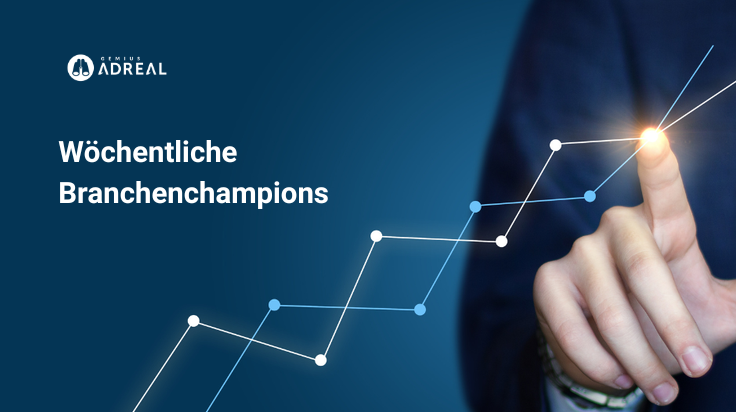 #gemiusAdReal Germany: Weekly Industry Champions