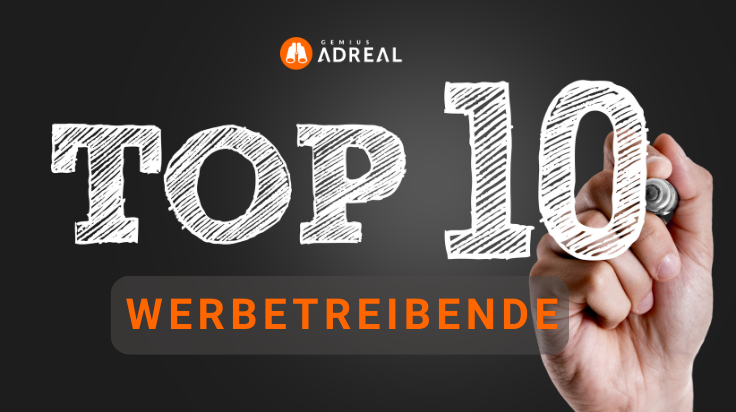 #gemiusAdReal TOP 10 advertisers in Germany in March