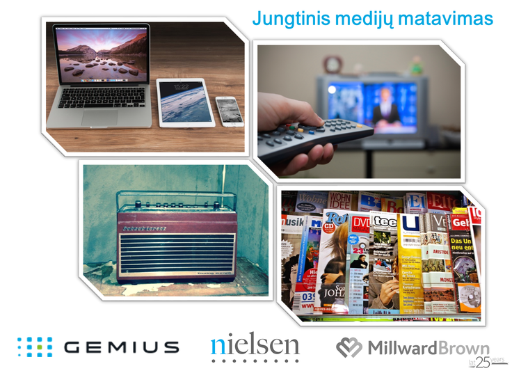 Jungtinis medijų matavimas – naujas „Gemius“, „Nielsen“ ir „Millward Brown“ projektas